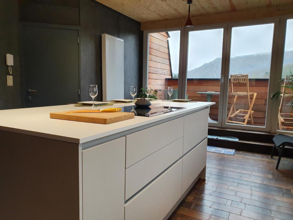 Apartament Vue Sur Meuse Profondeville Zewnętrze zdjęcie