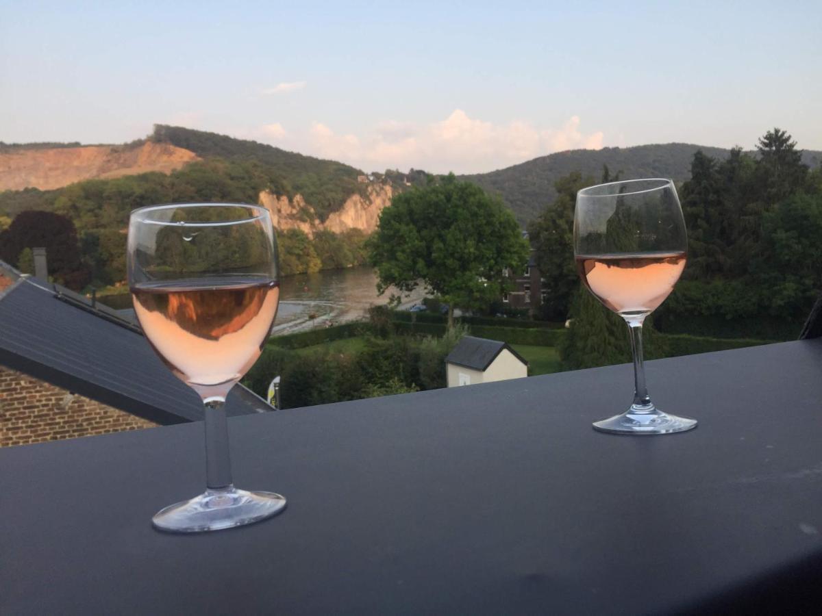 Apartament Vue Sur Meuse Profondeville Zewnętrze zdjęcie